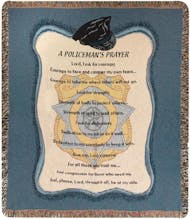 Policeman's Prayer Throw