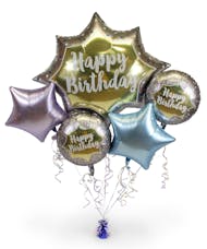 Birthday Star Balloon Bouquet