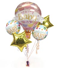 Baby Girl Balloon Bouquet