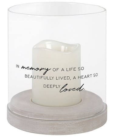 Beautifully Lived Candle