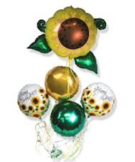 Bright Birthday Wishes Balloon Bouquet