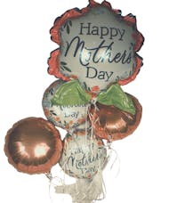 Happy Mother's Day Rose Gold Balloon Bouquet