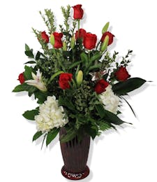 Expressions Signature Dozen - Roses, Hydrangea and Lilies
