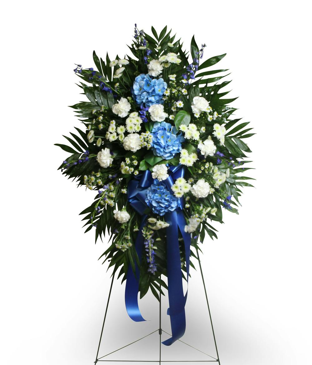Blue Eternity Greer & Greenville (SC) Sympathy Flowers Delivered